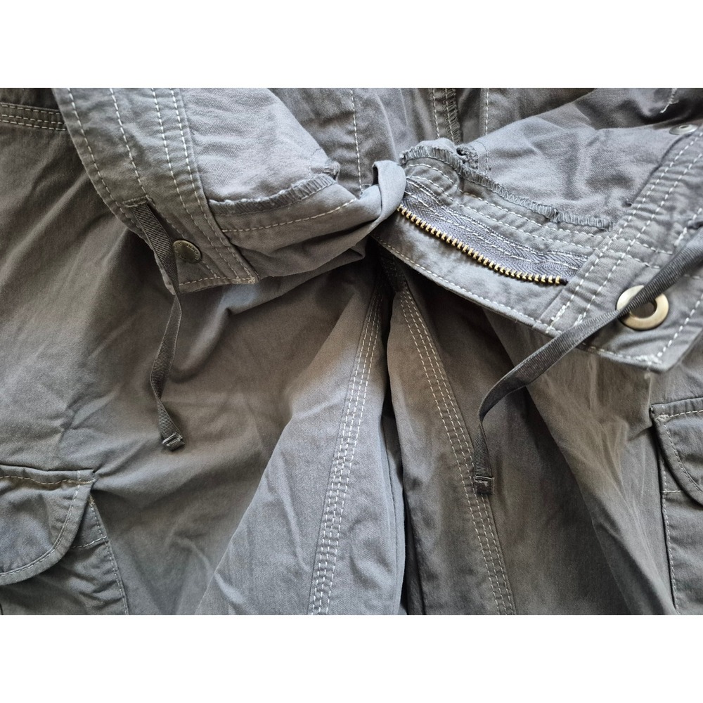 Kuhl Womens Cargo Pants Size 6 Reg Gray Convertible Outdoor Hiking Utility - Picture 5 of 7